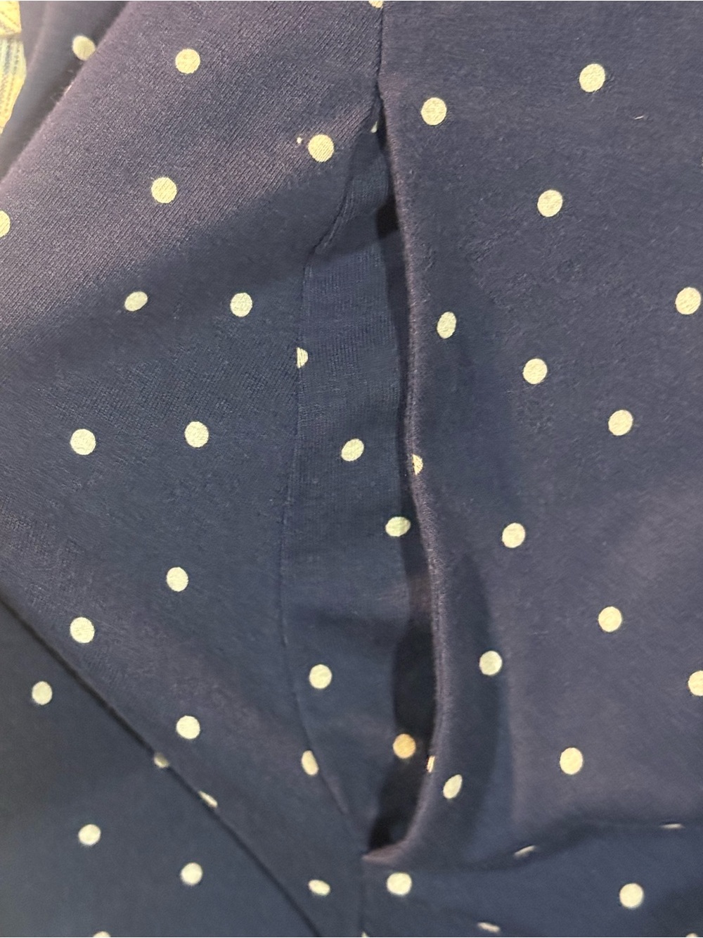 Boden Navy Polka Dot VโNeck Midi Dress - Picture 8 of 10